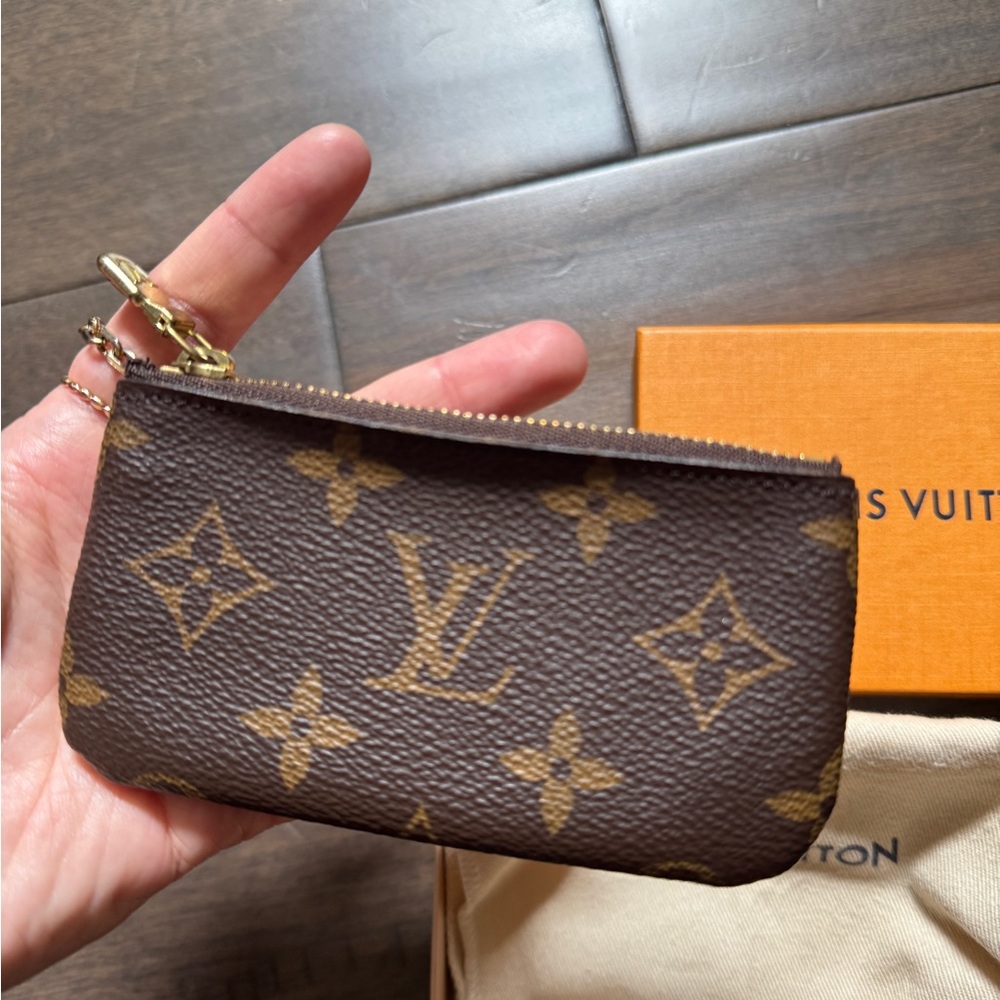Louis Vuitton Classic Brown Monogram Pouch